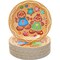 Juvale 80-Pack Gingerbread Christmas Paper Plates, 9 Inches Decorative Paper Plates, Gingerbread Christmas Decorations for Christmas Parties & Family Gatherings